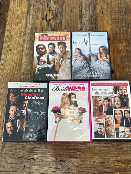 Other - Assorted Movie DVD Collection - Mixed Titles (Pink, White, Black)